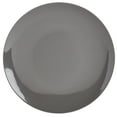 thumbnail image 6 of Tabletops Gallery 12 Piece Gray Melamine Dinnerware Set Plates Bowls for Indoor/Outdoor Use, Service for 4, Grayscale, 6 of 9