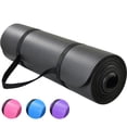 thumbnail image 5 of Tapete de Yoga Centurfit Fitness Portatil Negro 10 mm, 5 of 5