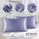 thumbnail image 4 of Funda de Almohada de Seda Sintética, Funda de Almohada de Satén Reversible de Color Liso, Funda de Almohada para Dormir, 4 of 6