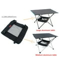 thumbnail image 4 of Outdoor Folding Table Storage Hanging Basket Wild Rack Camping Bag Finishing Net For Chair Picnic Table Hanger Storage Basket, 4 of 8