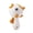 White, variant on PrimeGo Cat Treat Dispenser Toy Fun Bird-Shaped Interactive Slow Feeder Cat Teaser Light for Indoor Cats And Dogs Training Feeding