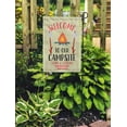 thumbnail image 3 of Printtoo Tan Welcome To Our Campsite Outdoor Camping Flags Personalized Outdoor GardenFlagsCamp Decor Accessory Double SidedFlags12.5x18 Inches, 3 of 4