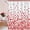 Red(down), variant on Valentines Shower Curtain for Bathroom, Sweet Heart Valentine''s Day Decor Pink Heart Shower Curtain, Waterproof Romantic Heart Bathroom Decor Bath Curtain, 72 X 72 Inch