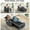 GRAY, variant on Upholstered Futon Sofa Bed 3-in-1 with USB Charging, Cup Holder & Phone Stand, Convertible Sleeper, Gray