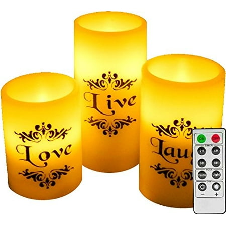candles flameless remote led romantic set flickering egi timer control amazon wax laugh decal real made live dialog displays option