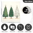 thumbnail image 5 of Yayeee Magnetic Dishwasher Cover for The Front Decoration Home Kitchen Machine Sticker Protector, Hand Drawn Christmas Stars, 5 of 6