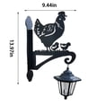 thumbnail image 2 of Outdoor Lights Solar Powered Decorative Solar Powered Patio Hanging Wall Lights Garden Decorative Lights Outdoor Lighting Led Wall Lights Retro Wall Lights, 2 of 7
