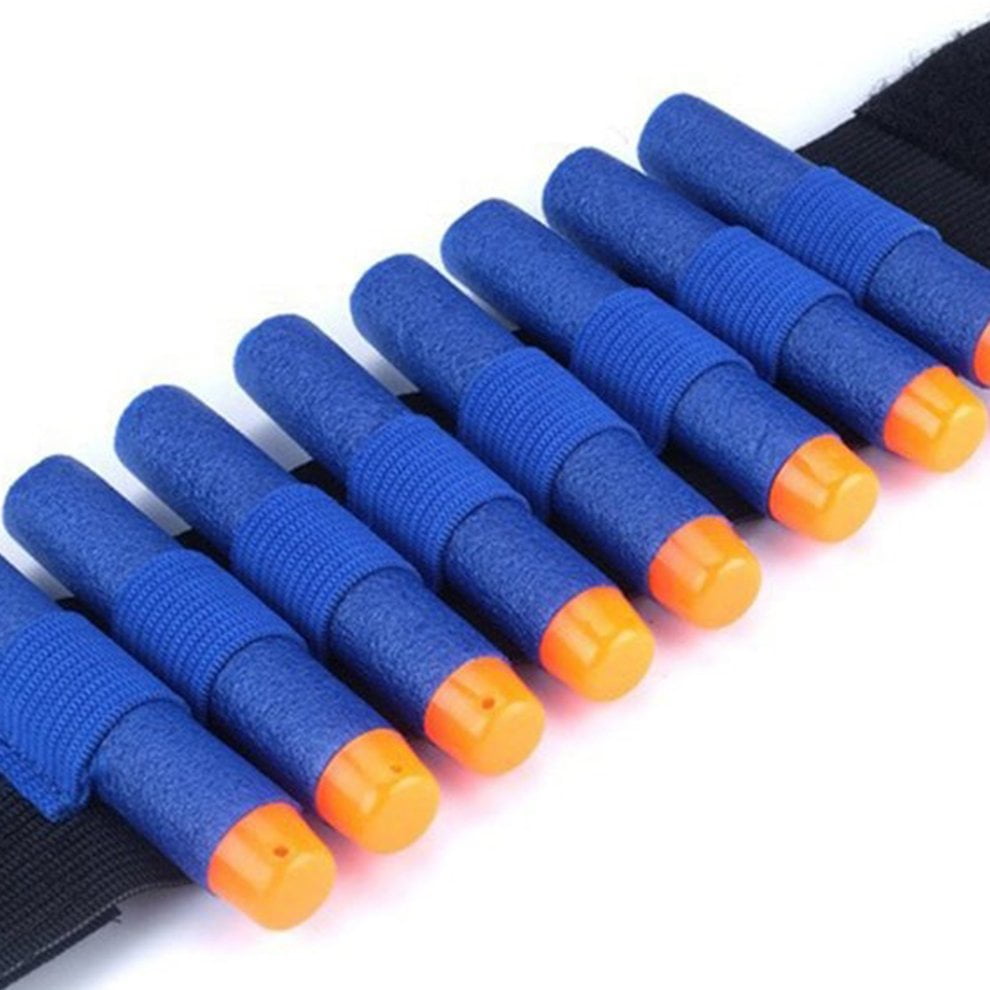 Details about   1Pc Wrist belt band strap for soft eva bullet dart ammo storage holder aiBWBBCA 