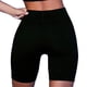 thumbnail image 2 of Advancent Trajes de ejercicio de 2 piezas Pantalones cortos a prueba de sudor de cintura alta Tops cortos Uniforme atlético Pantalones cortos negros/L, 2 of 6
