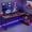 Brown, variant on Gianna 47" L-Shaped Computer Desk with Reversible Storage Shelves and PC Stand, Corner Gaming and Home Office Desk, Black
