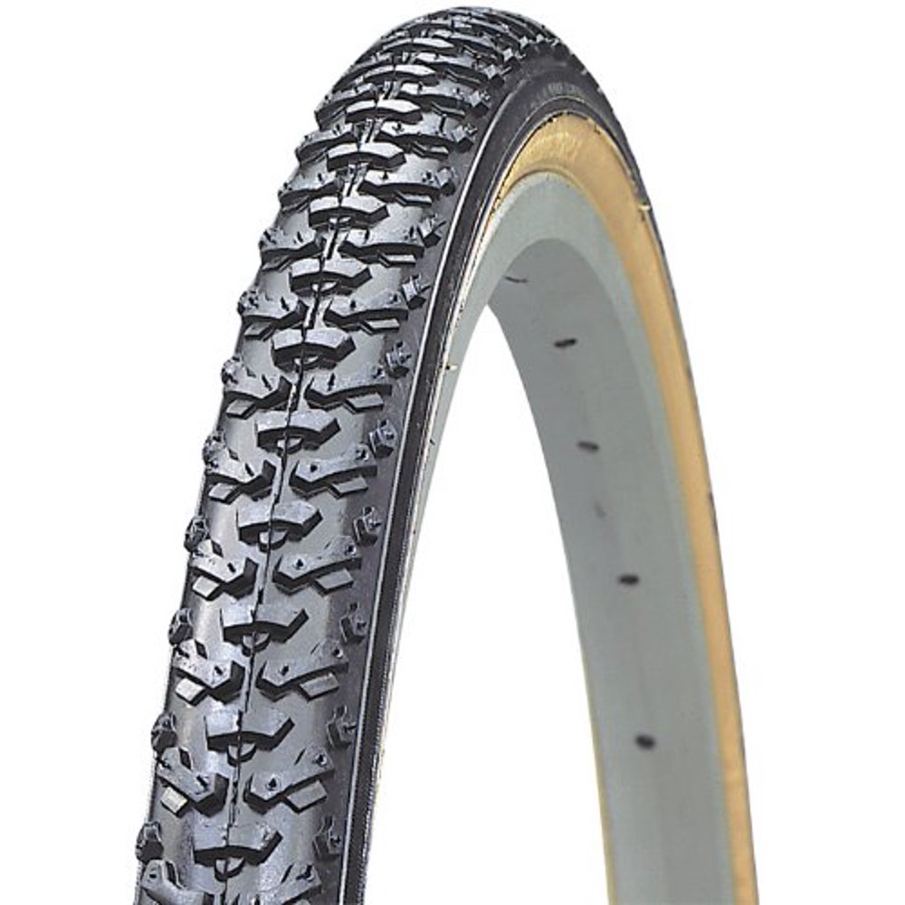 K161 Knobby Wire Bead Bicycle Tire, Gumwall, 27Inch x 13