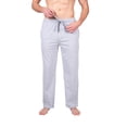 thumbnail image 6 of SLEEPHERO 2 Pack Mens Pajama Pants Jersey Knit PJ Pants for Men Cotton Sleep Pants for Men Black and Heather Grey Small, 6 of 6