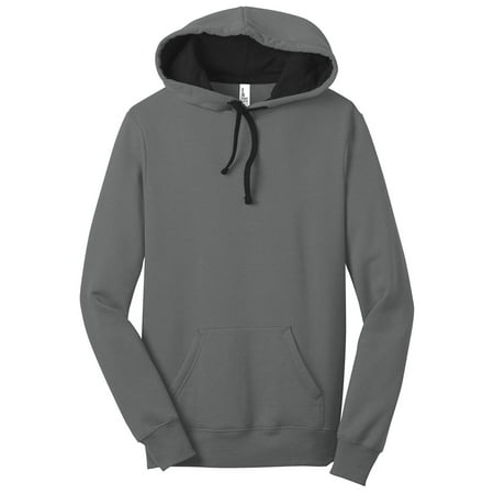 - District Women's Black Drawstring Concert Fleece Hoodie