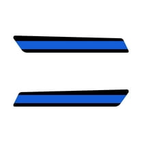 Kustom Cycle Parts Blue Line Saddlebag Inserts! Sold in pairs. Fits Harley Davidson Touring Models. Street Glides Road Glides Road King Ultra. Made in USA (2014 and Newer Touring)