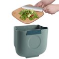 thumbnail image 1 of Bsvklp Bote Basura para en La Pared Debajo Del Fregadero Contenedor Residuos Alimentos Con Raspador (6L Verde), 1 of 9