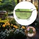 thumbnail image 1 of Carro de flores, carro de metal, jardinera, maceta de metal resistente, jardinera decorativa para Verde, 1 of 8