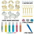 thumbnail image 2 of Create Your Own Unicorn Window Art, DIY Unicorn Window Suncatchers, Crystal Pendant, Arts and Craft Kits for Kids Ages 3-12, 2 of 6