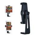 thumbnail image 1 of Universal Tablet Tripod Mount Adapter Adjuatable Tablet Clamp Holder with 1/4 Inch Screw Hole Dual, 1 of 8