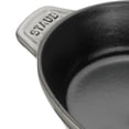 thumbnail image 5 of Staub Cast Iron 9" x 6.6" Oval Covered Baking Dish - Graphite Grey, 5 of 6