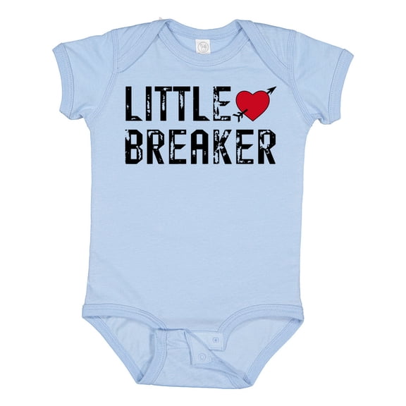 Inktastic Little Heartbreaker with Arrow Boys or Girls Baby Bodysuit
