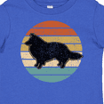thumbnail image 4 of Inktastic Sheltie Dog Gift Retro Boys or Girls Baby T-Shirt, 4 of 5