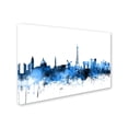 thumbnail image 3 of Trademark Fine Art "Paris France Skyline" Canvas Art by Michael Tompsett, 3 of 4