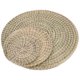 thumbnail image 4 of 3 tapetes de junco natural de estilo japonés para platos, cuencos y tazas, decoración del hogar., 4 of 6