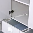 thumbnail image 3 of 4pcs Pneumatic Storage Lift Mechanism For Cabinet Doors High Pressure Resistance Support Rods Easy Installation Smooth And Quiet Closing For Kitchen, Bathroom, And Furniture, 3 of 5