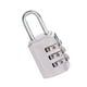 thumbnail image 4 of Speravity Candado de contraseña de combinación de 3 dígitos Candado de seguridad de aleación de zinc Maleta Equipaje Cerradura codificada Candado de Herramientas y ferretería blanco Speravity JJ18140-02, 4 of 6