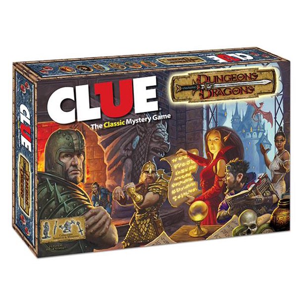 Dungeons And Dragons Clue Board Game