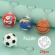 thumbnail image 1 of Rompecabezas esférico 3D para niños, juguete de bloques de construcción, juguetes educativos, llavero decorativo, colgante, rompecabezas de navidad, regalos de juguete, 1 of 1