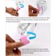 thumbnail image 2 of Juego 10 Uds. Fundas para Dedos Silicona Baloncesto Tenis Y () Rosa, 2 of 3