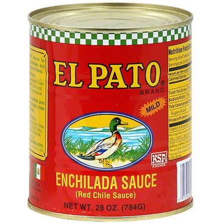 El Pato Enchilada Sauce, 28 oz (Pack of 12) (Best Store Bought Red Enchilada Sauce)