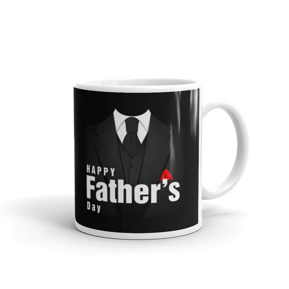 Happy Father's Day Greetings Office Work Cup Gift Coffee Tea Ceramic Mug