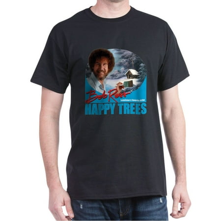 Bob Ross Happy Trees! T-Shirt - 100% Cotton