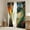 Brown Orange Green Black, variant on Erosebridal Western Dragon Curtains for Living Room, Magic Castle Book Window Curtains Pack of 2 (38x45) for Boys Girls