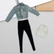 thumbnail image 1 of 1: 6 Modelo de escala Jean Jacket Figura Figura Figura femenina Figura Figura Cuerpo Cuerpo para una muñeca femenina a escala a escala de 12 pulgadas Azul, 1 of 8