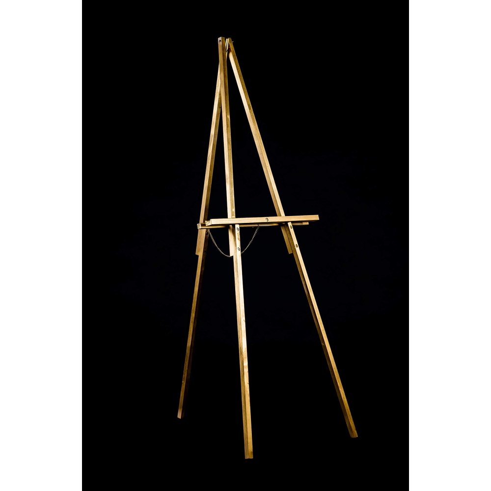 Wood Easel for Wedding or Any Event's Framed Picture Display (65" Tall