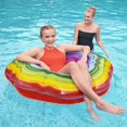 thumbnail image 3 of Queilt 1 Schwimmring Regenbogen, 3 of 4