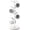 White, variant on Marble Mug Holder Tree, 8 Hooks Coffee Cups Stand, New Upgraded Stable Mug Stand for Kitchen Counter Cabinet Cafe Black