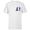 White, variant on Disney Villains Alphabet Monogram Letter H for Hades - Short Sleeve T-Shirt for Kids - Customized-White