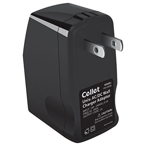 Convertidor de Alimentación Cellet Universal 12V Salida CA a CC Encendedor de Coche