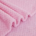 thumbnail image 5 of Puntoco Clearance Soft Warm Plaid Fleece Bed Blanket Large Mesh Flannel Blankets Thick Breathable, 5 of 5
