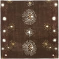 thumbnail image 6 of SAFAVIEH Soho Amory Fire Works Wool Runner Rug, Brown/Multi, 2'6" x 8', 6 of 9