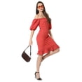 thumbnail image 4 of Women Off-Shoulder Casual Dress, 4 of 5