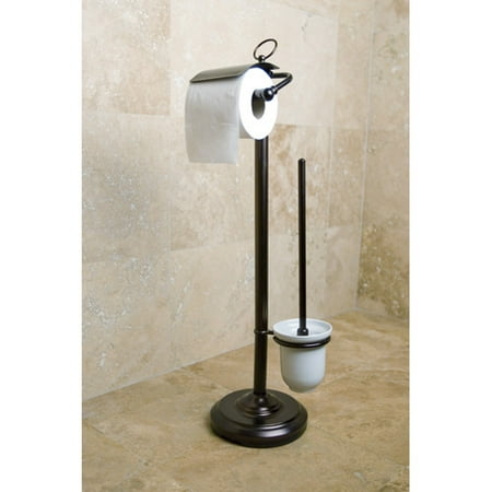 Kingston Brass Vintage Free Standing Pedestal Toilet Brush Set