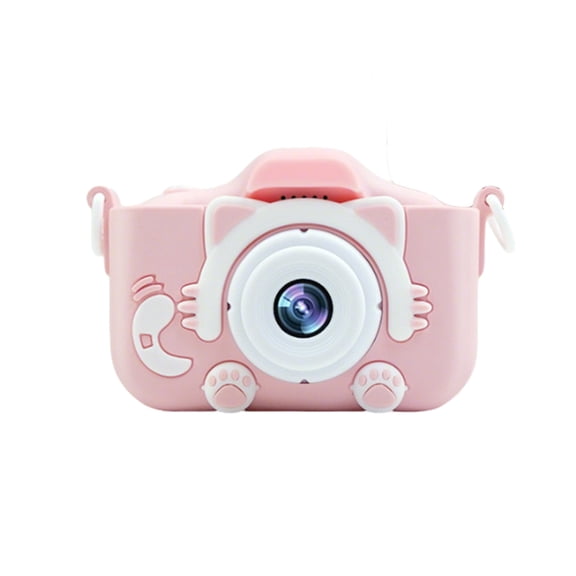 HD Dual Camera for Youngsters With Front And Rear Lenses, 1080p Video, Photo Frames, Filters, Puzzle Games, Rechargeable Battery, USB Charger, Lanyard Included