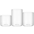 thumbnail image 3 of 3 vasos decorativos de cristal para velas, recipientes para velas de té, adornos de escritorio DIY, 3 of 7