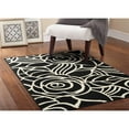 thumbnail image 5 of Garland Rug Rhapsody Polypropylene Cinder/Ivory Indoor Area Rug, 5' x 7', 5 of 5