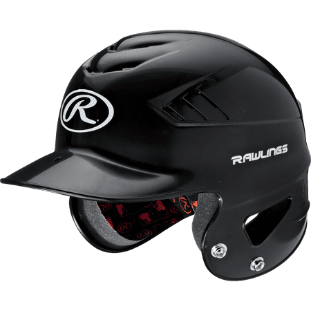 Rawlings Coolflo Baseball Helmet, Black